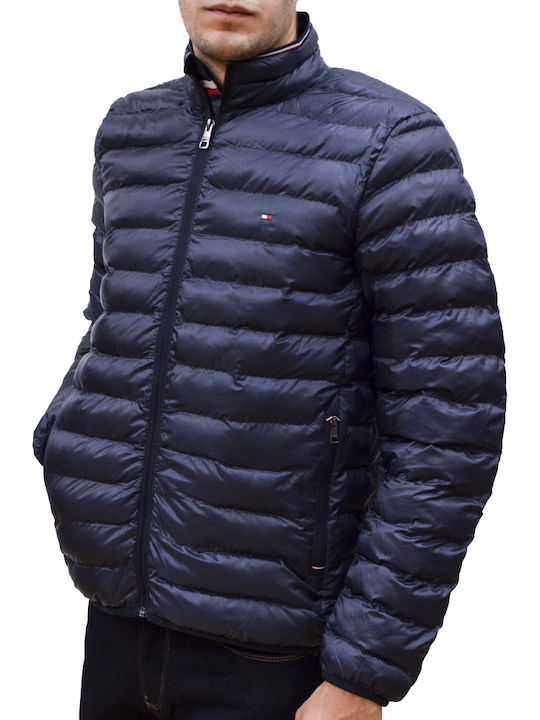 Winter Jacke Puffer Marineblau