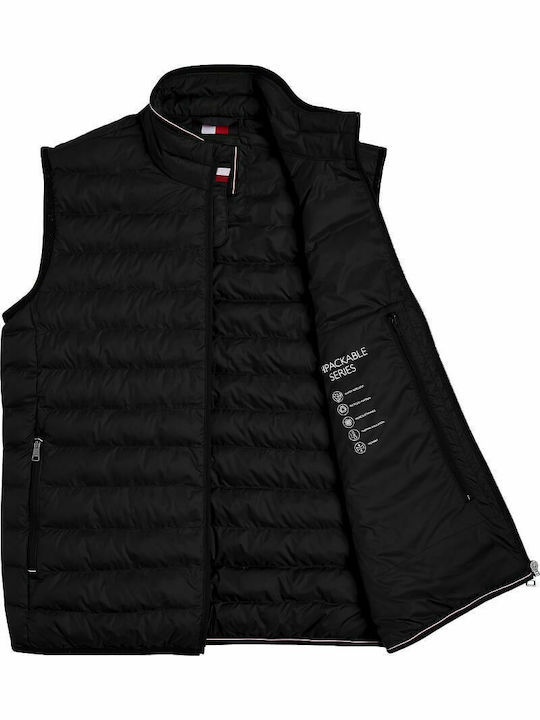 Безръкаво Мъжко Яке Puffer Черно