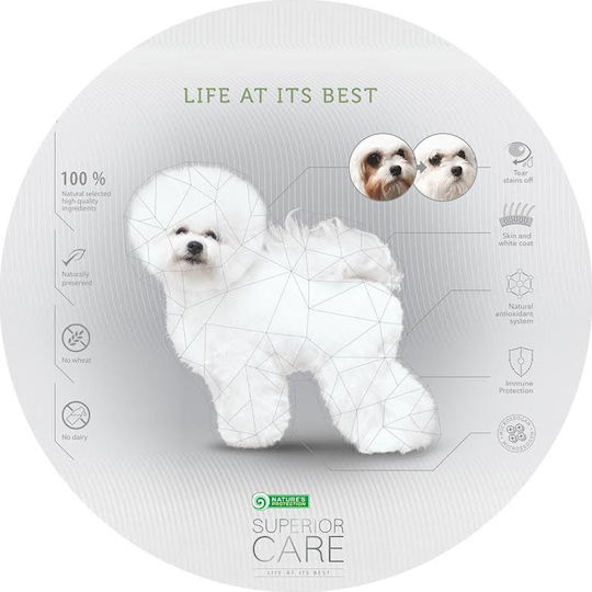 Nature's Protection Superior Care White Dogs 1.5kg Trockenfutter ohne  Getreide & Gluten fr erwachsene Hunde kleiner Rassen mit Fisch | Skroutz  Germany