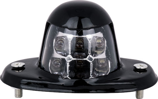 GloboStar Kennzeichenbeleuchtungen LED 3W 12V Universell 6000K Kaltweiß 1Stück