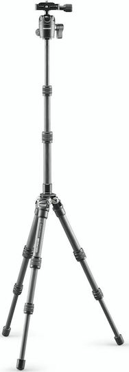 Cullmann Kamerastative Carvao 816TCS aus Carbonfaser mit Kugelförmiger Kopfart bis 27cm und Maximale Belastung 4kg