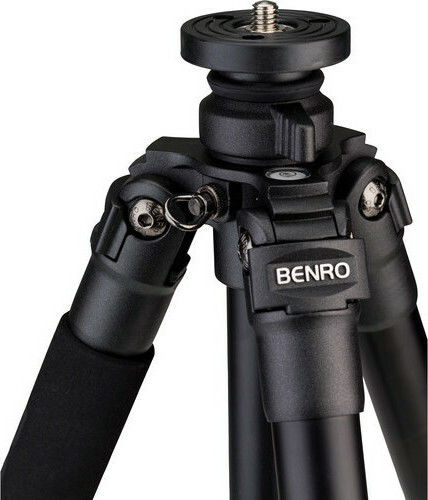 Benro Kamerastative TAD18AIB1 Series 1 Adventure aus Aluminium mit Kugelförmiger Kopfart bis 143.5cm und Belastbarkeit 8kg