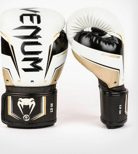Venum Elite Evo 04260 VENUM-04260 Boxing Gloves for Match White