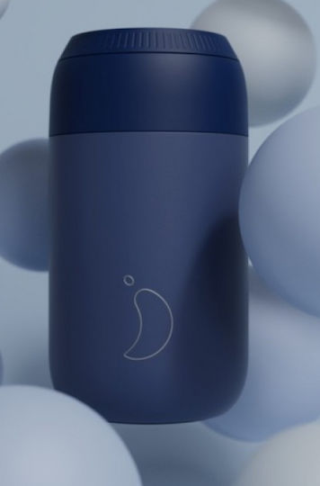 Chilly's Cup Series 2 Термочаша Неръждаема Стомана Без BPA 340ml Син
