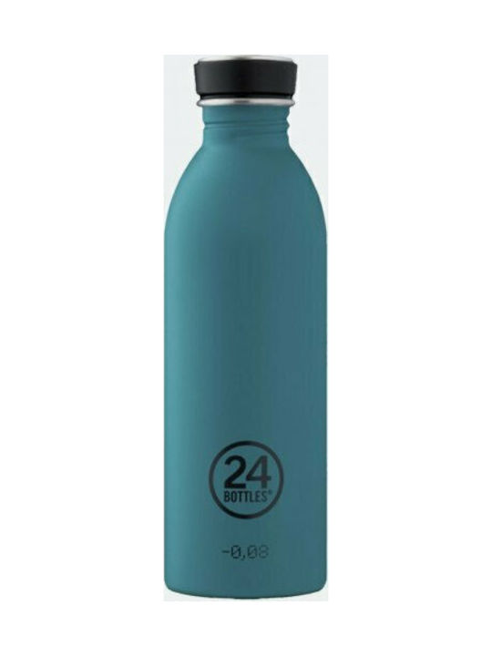 24Bottles Inox Thermo Lunch Box Travel Tumbler Blue 350ml