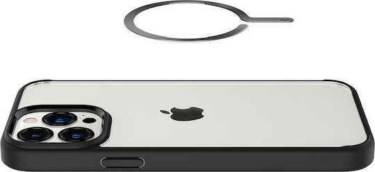 Spigen MagSafe Ring Metal Ring Plate MagFit with Alignment Guide Matte Black