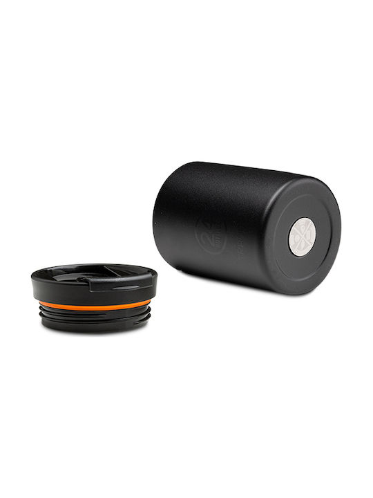 24Bottles Travel Tumbler Δοχείο Φαγητού Inox Θερμός Μαύρο 350ml