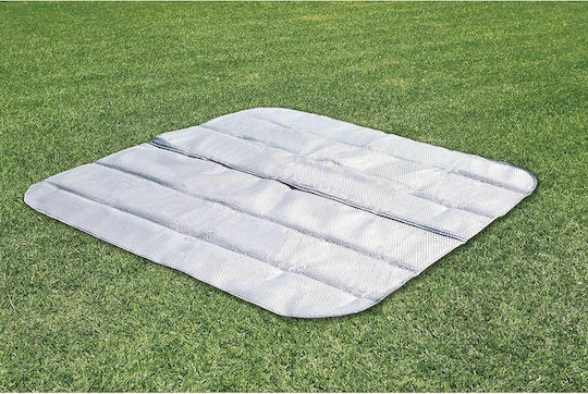 Intex Purespa Jet & Bubble Deluxe Set Στρογγυλή Πισίνα PVC 795lt Φουσκωτή με Υδρομασάζ 201x71εκ. Γκρι