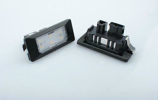 M-Tech Φώτα Πινακίδας Led 12V για Audi A5 / Q5 Volkswagen Passat 2τμχ