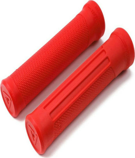 CUBE React 13133 Anatomic Bicycle Handlebar Grips in Red Color