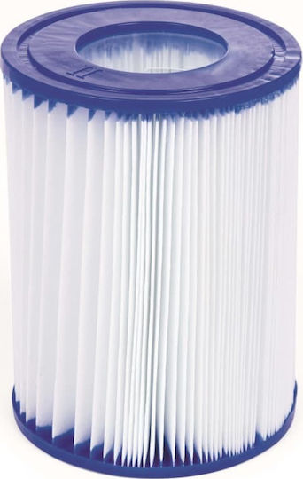Bestway Στρογγυλή Πισίνα PVC 9677lt Φουσκωτή 457x84εκ. Μπλε