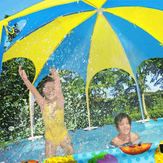 Bestway Piscină Rotundă Pentru Copii PVC 1688lt Cu Cadru Metalic 244x51cm Albastru