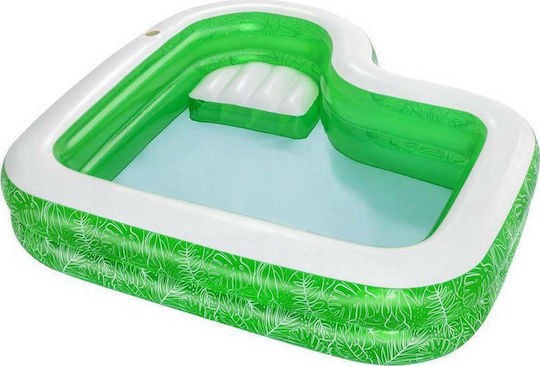 Bestway Πισίνα 282lt Φουσκωτή 231x231x51εκ. Πράσινη