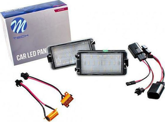 M-Tech Φώτα Πινακίδας Led Seat 2τμχ