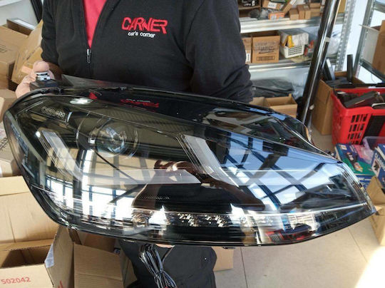 Osram Μπροστινά Φανάρια Led για Volkswagen Golf 7 με Φώτα Ημέρας DRL 2012-2017 2τμχ