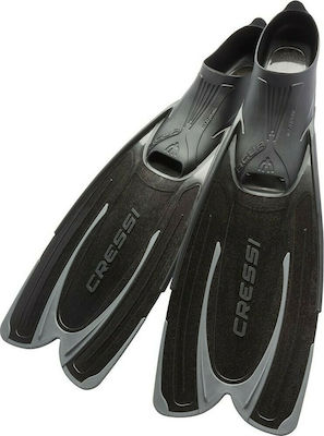 CressiSub Agua Swimming / Snorkelling Fins Medium Black Black CA205039