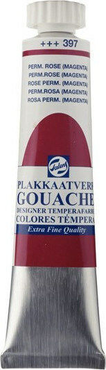 Royal Talens Extra Fine Tempera Paints Magenta 397 in Tube 20ml 3pcs