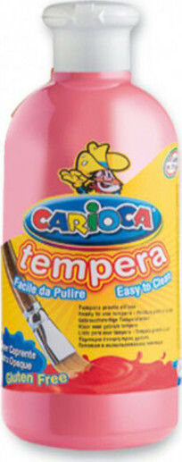 Carioca Superwashable Τέμπερα Ζωγραφικής Ροζ σε Μπουκάλι 500ml