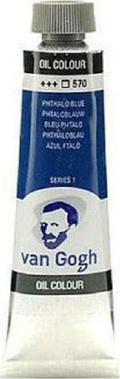 Royal Talens Van Gogh Oil Colour Phthalo Blue 570 20ml