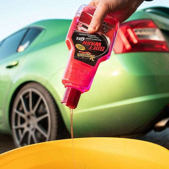 Meguiar's Soft Wash Gel Car Wash Shampoo With Wax 473ml