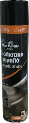 Cartech Cleaning and Polishing Spray for Car Dashboard with Scent Coconut 650ml 06457