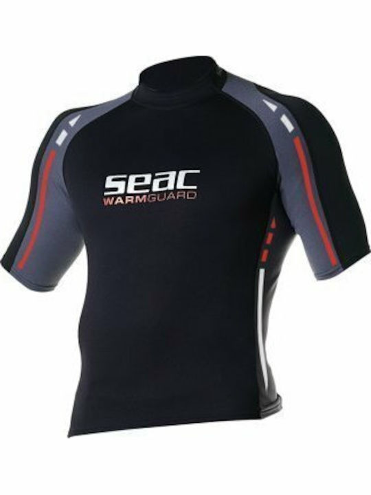 Seac Warm Guard Short Μπλούζα Κατάδυσης Μαύρη 0.5mm