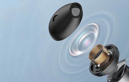 SoundPEATS Air3 In-ear Bluetooth Handsfree Earphones with Sweat Resistance and Charging Case Black