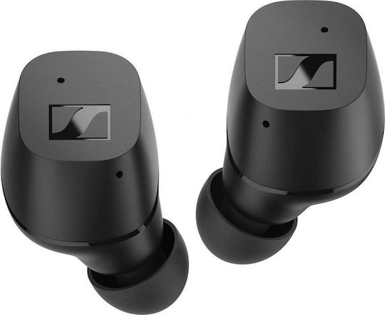 Sennheiser CX True Wireless In-ear Bluetooth Handsfree Ακουστικά με Θήκη Φόρτισης Μαύρα
