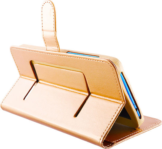 Volte-Tel Universal Book Buchhülle bis 5.2" Gold 8212666