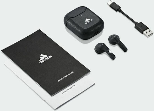 adidas Z.N.E. 01 Earbud Bluetooth Handsfree Ακουστικά με Αντοχή στον Ιδρώτα και Θήκη Φόρτισης Γκρι