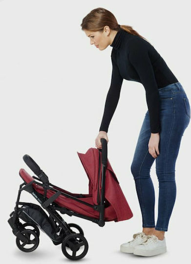 Inglesina Sketch Baby Stroller Suitable from 6+ Months Total Black 6.9kg