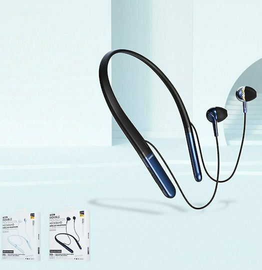 Remax RB-S30 In-ear Bluetooth Handsfree Ακουστικά με Αντοχή στον Ιδρώτα Μαύρα