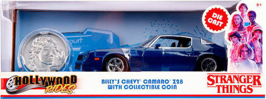 Jada Toys Stranger Things Billy's Chevy Camaro 1979 Car Scale 1:24 For 8+ Years