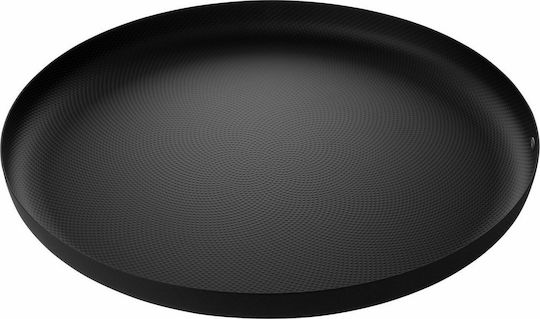 Alessi Metal Rotund Tavă de Servire în Culoare Negru 35x35x3cm JM14/35 BT 1buc