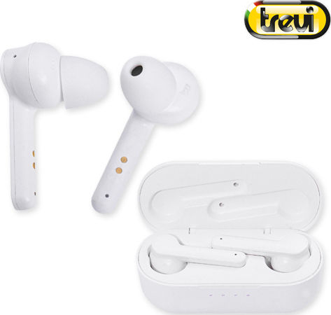 Trevi HMP 12E07 Mini Air In-ear Bluetooth Handsfree Earphones with Charging Case White