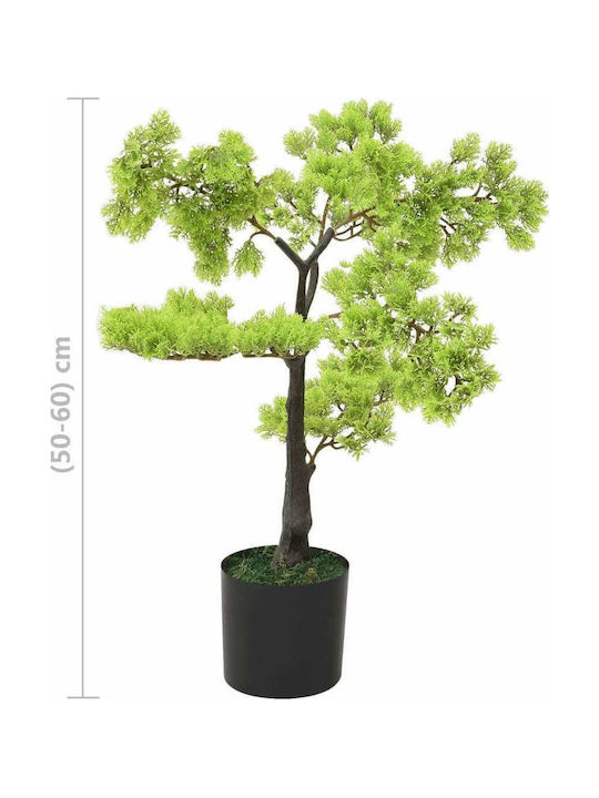 Artificial Plant in Pot Bonsai Bonsai Green 60cm vidaXL