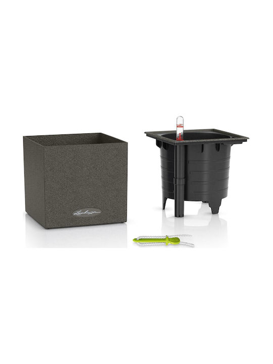 Lechuza Canto Stone Αυτοποτιζόμενη Γλάστρα Πλαστική Stone 14x14x13.5εκ.
