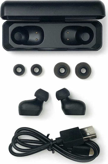 Pioneer SE-C5TW In-ear Bluetooth Handsfree Earphones with Sweat Resistance and Charging Case Black