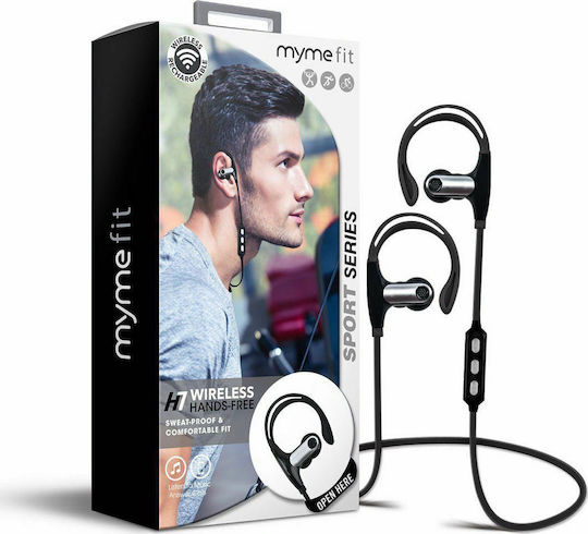 MyMe H7 In-ear Bluetooth Handsfree Ακουστικά Μαύρα