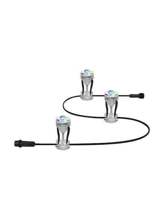 Ledvance Smart Wifi Garden Dot Lampă Proiector LED Pentru Exterior RGB IP65 Argintie