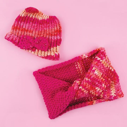 Make It Real Meșteșuguri pentru copii Beanie Bun & Infinity Scarf pentru copii de 8++ ani