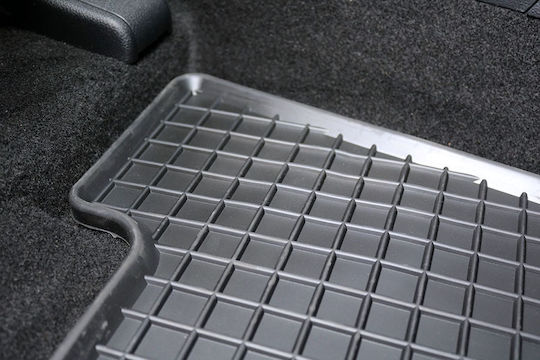 Rigum Set of Front and Rear Mats 4pcs for Alfa Romeo Giulia 2016+ Black