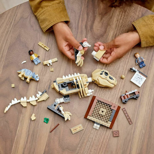 LEGO Jurassic World T Rex Dinosaur Fossil Exhibition Für 7+ Jahre 198 Stück
