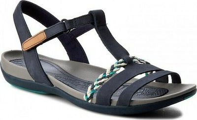 clarks navy blue sandals