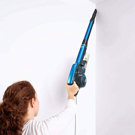 Black & Decker BXVMS600E Ηλεκτρική Σκούπα 2 σε 1 Stick & Χειρός 600W Μπλε