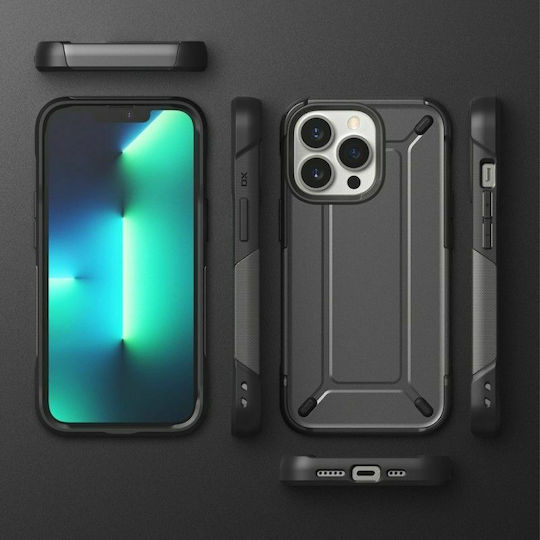 Ringke DX Back Cover Πλαστικό / Σιλικόνης Μαύρο (iPhone 13 Pro)