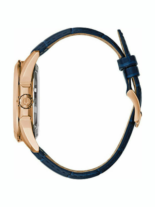 Bulova Sutton Ρολόι Αυτόματο με Δερμάτινο Λουράκι Bulova Sutton Ρολόι Αυτόματο με Δερμάτινο Λουράκι