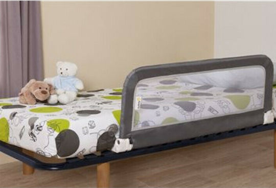Safety 1st Klappbar Bettschutzgitter für das Bett Einfache Installation aus Stoff in Schwarz Farbe 101x37x42εκ. 1Stück