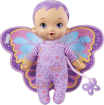 Mattel Baby Doll My Garden Baby το Πρώτο μου Μωβ Μωράκι for 1.5+ Years Old 23 cm.