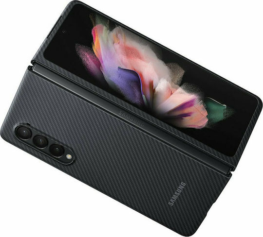 Samsung Back Cover Aramid Fiber Negru (Galaxy Z Fold 3)